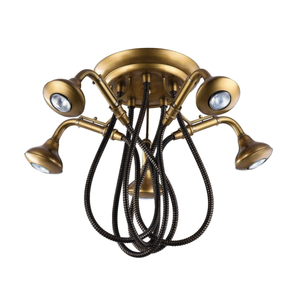 Потолочный светильник Octopus Hose Pendant  в Уфе | Loft Concept 