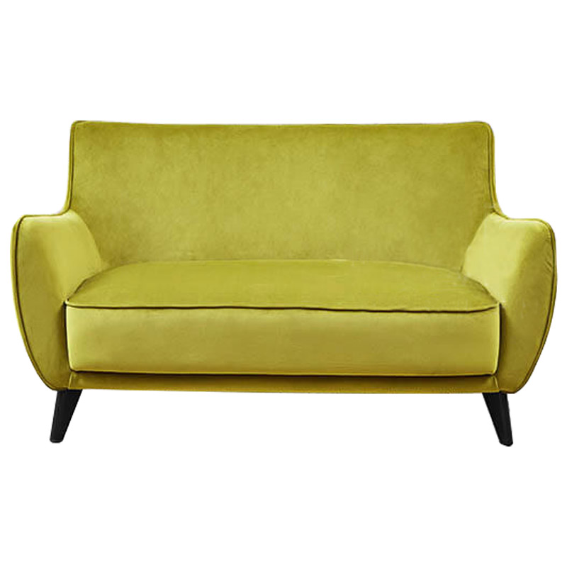 Диван Light Green Softness Sofa Салатовый Черный в Уфе | Loft Concept 