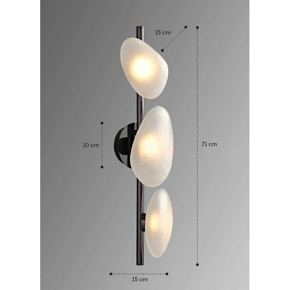 Бра LINDIS FROST LONG WALL 3 лампы Молочное стекло  в Уфе