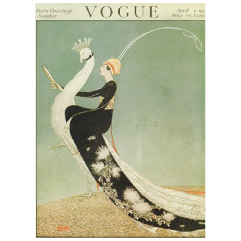 Постер Vogue Cover 1918 April  в Уфе | Loft Concept 