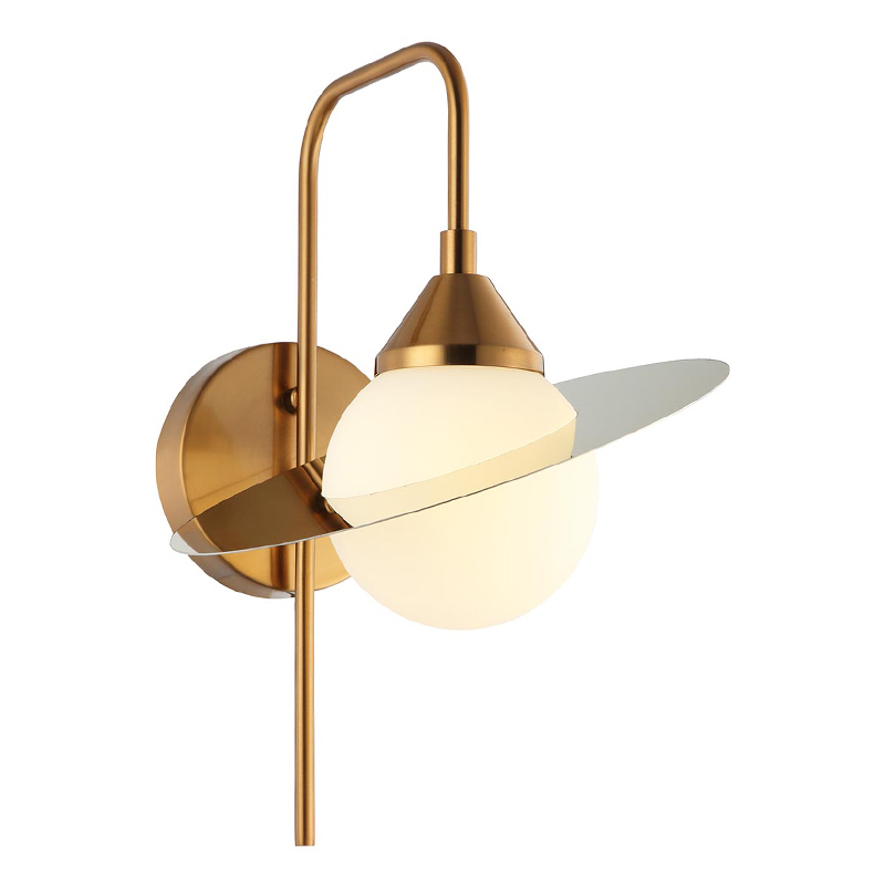 Бра Phainon Gold Wall Lamp Золотой Белый в Уфе | Loft Concept 