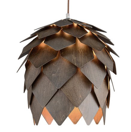 Подвесной светильник Crimea Pine Cone Brown Коричневый в Уфе | Loft Concept 