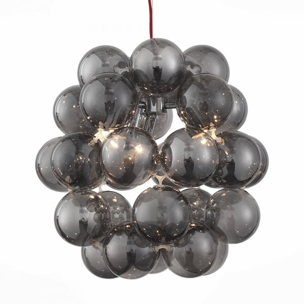 Люстра Bubbles Chandelier Серый (Gray) в Уфе | Loft Concept 