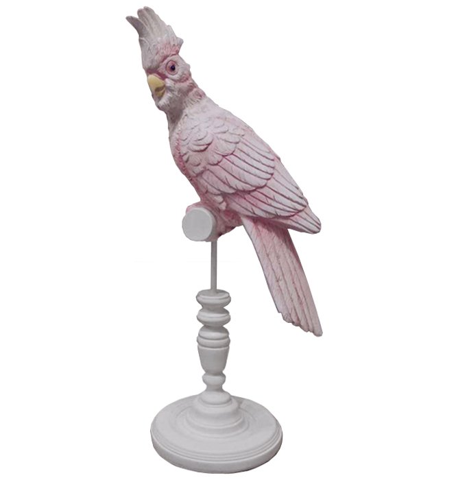 Статуэтка Pink Parrots Розовый (Rose) в Уфе | Loft Concept 