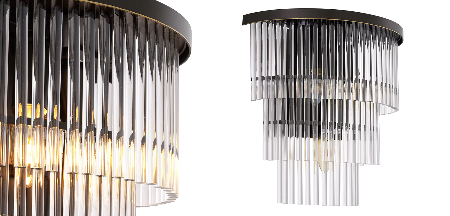 Бра Eichholtz Wall Lamp East Bronze - фото №1