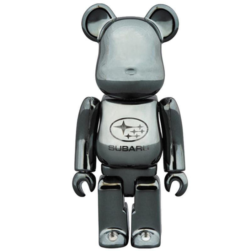 Статуэтка Bearbrick Subaru Темный хром в Уфе | Loft Concept 