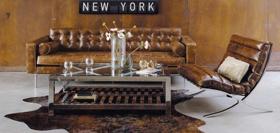 Журнальный стол Brilliant Glass X-X Table - Loft-Concept в Уфе