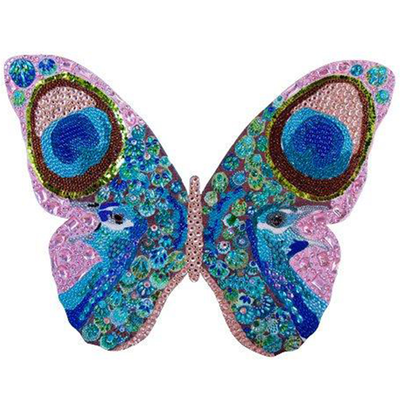 Картина “Peacock Bedazzled Butterfly Cut Out” Мульти в Уфе | Loft Concept 