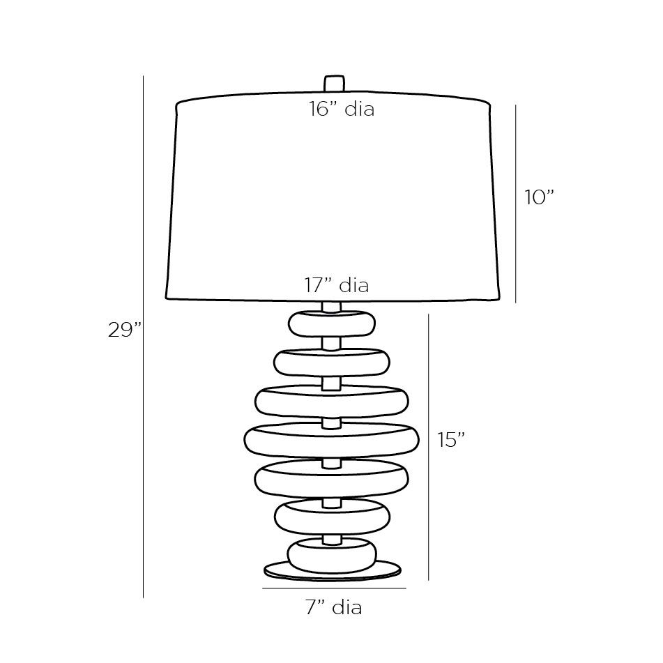 Дизайнерская настольная лампа KIMORA LAMP в Уфе