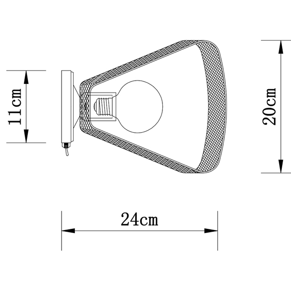 Бра в стиле лофт Lamp Malik в Уфе