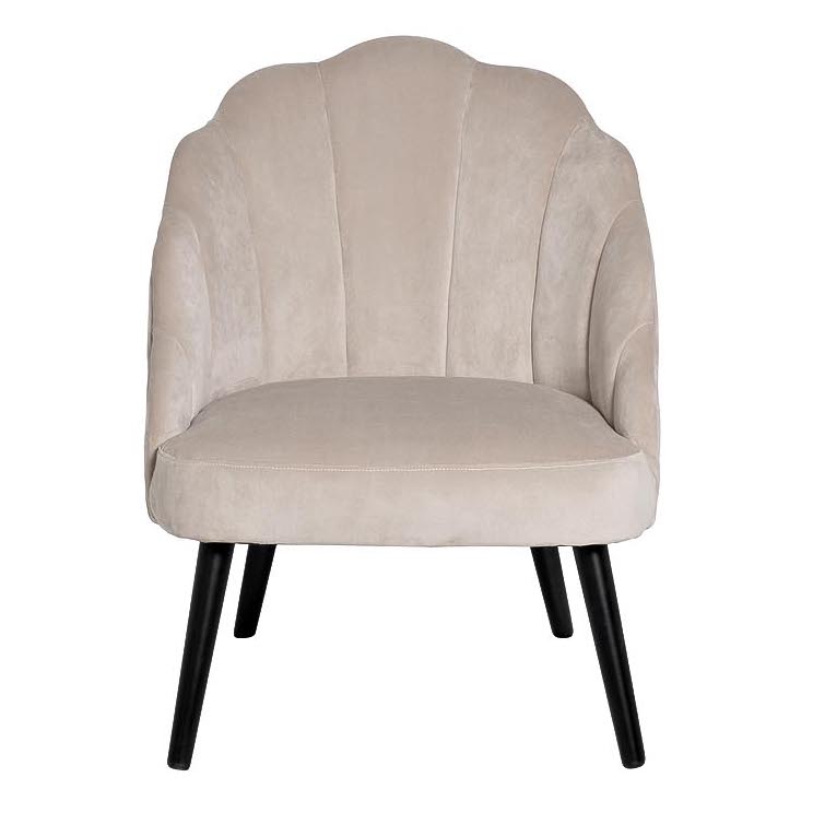 Кресло FolioFlower Armchair beige Бежевый Черный в Уфе | Loft Concept 