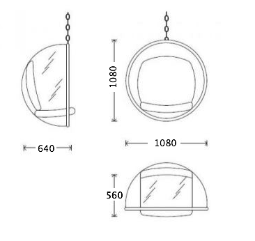 Кресло Bubble Chair в Уфе