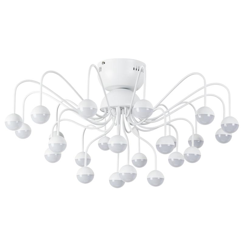 Потолочная люстра Vilelme Chandelier white Белый в Уфе | Loft Concept 