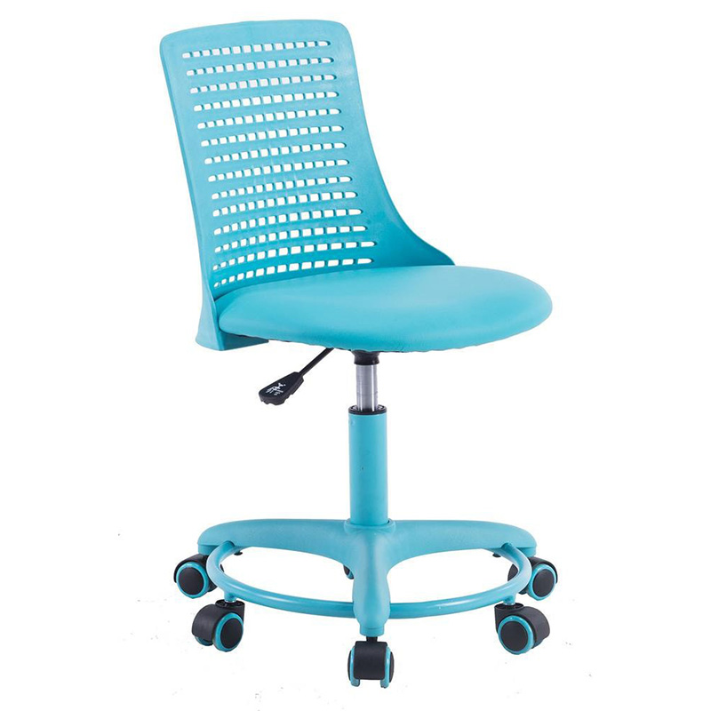 Кресло Bright Kiddie Office Chair blue Бирюзовый в Уфе | Loft Concept 