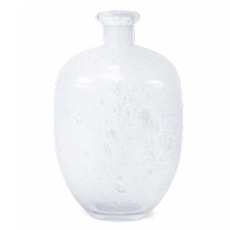 Ваза Air Bubbles Vase glass h36 Белый в Уфе | Loft Concept 