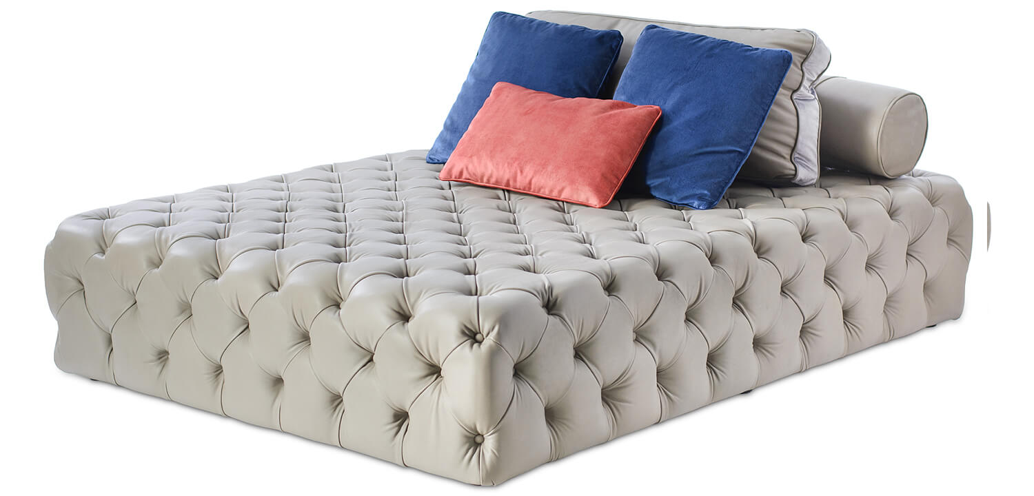 Кушетка Chinzi Lounge Sofa light gray - фото