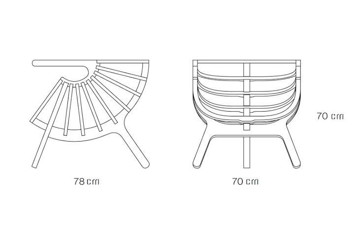 Кресло W_01 design Marco Sousa Santos в Уфе