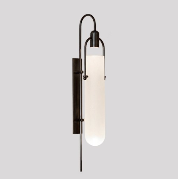 Бра Allied Maker ARC WELL SCONCE Черный Белый в Уфе | Loft Concept 