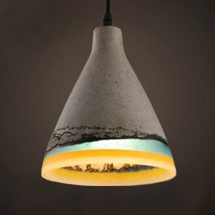 Подвесной светильник Art Concrete Pendant №2 Серый в Уфе | Loft Concept 