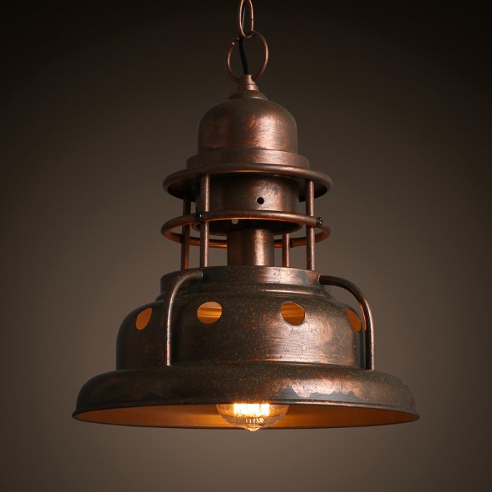 Люстра Old Copper Pendant Медь в Уфе | Loft Concept 