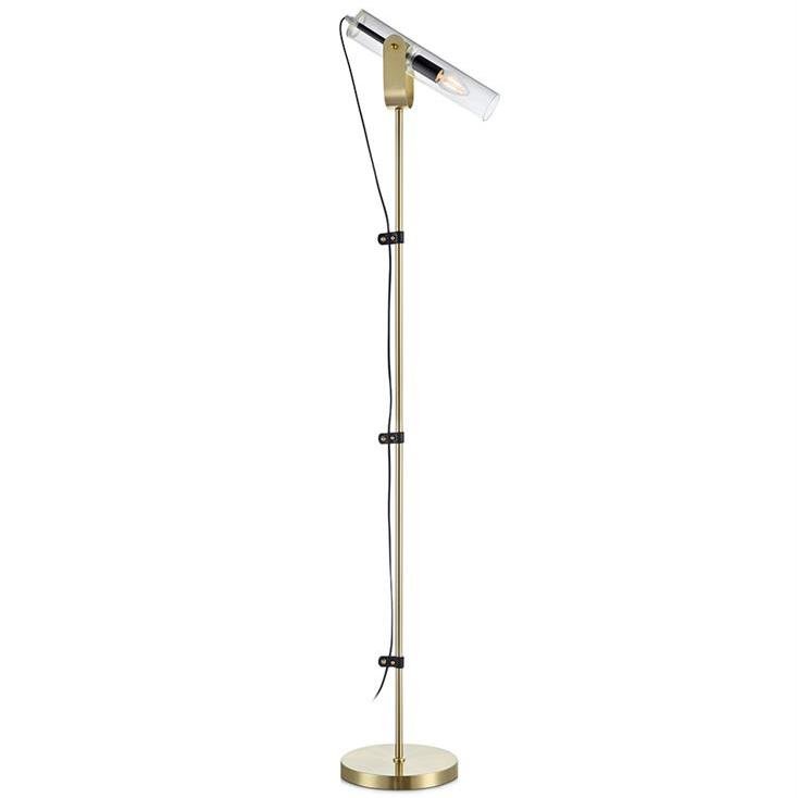 Торшер ReTube Floor Lamp Латунь в Уфе | Loft Concept 