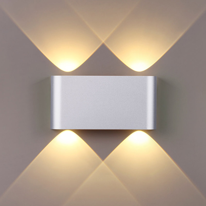 Бра Obverse Silver Rectangle A Wall lamp Серебряный в Уфе | Loft Concept 