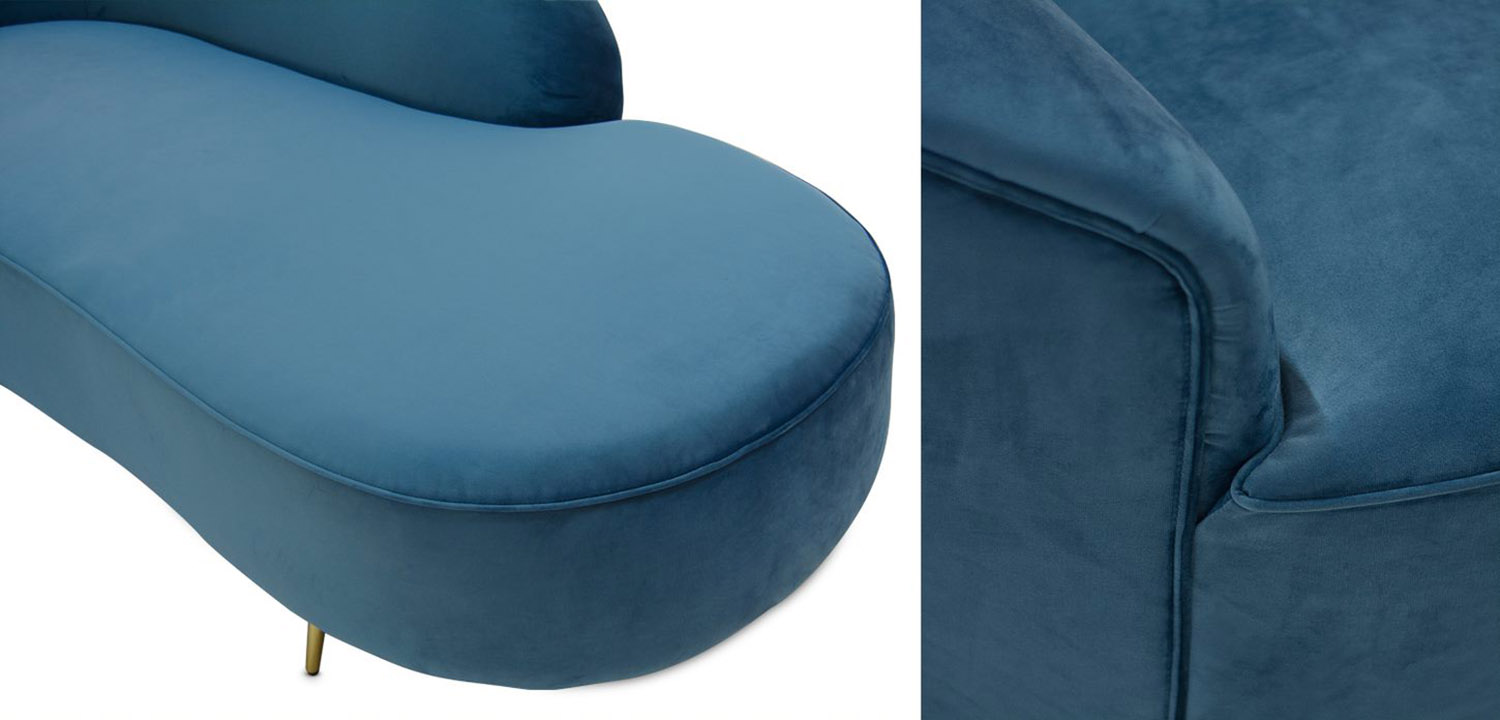 Диван Salvaire Lounge Sofa blue - фото №1