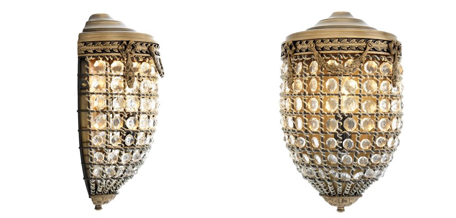 Бра Eichholtz Wall Lamp Emperor Brass - Loft-Concept в Уфе