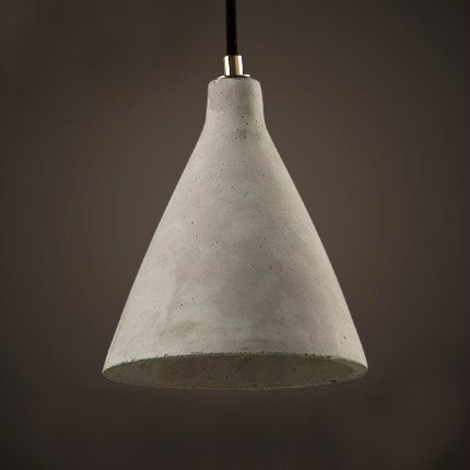 Подвесной светильник Art Concrete Pendant №5 Серый в Уфе | Loft Concept 