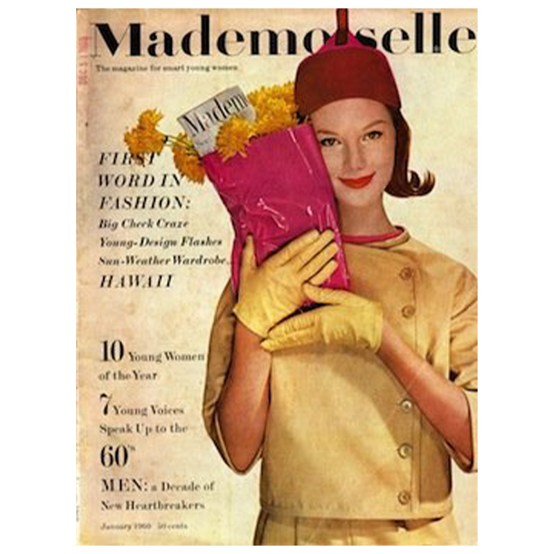 Постер Mademoiselle Cover 1960 January  в Уфе | Loft Concept 