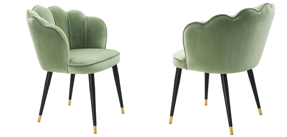 Стул Eichholtz Dining Chair Bristol pistache green - фото №1