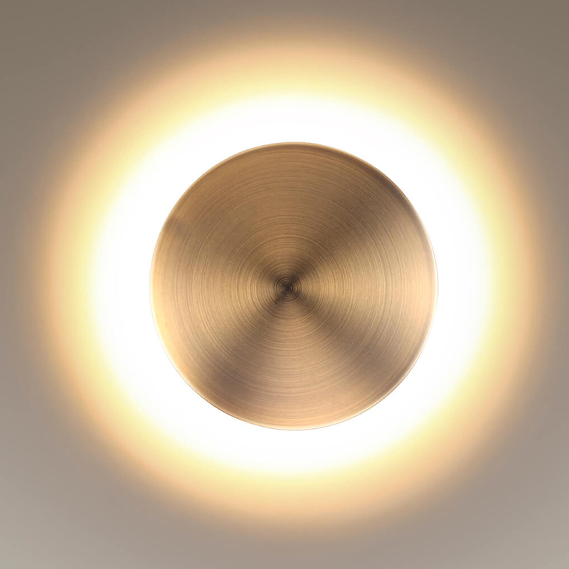 Бра Disco Piatto Bronze Sconce Бронза в Уфе | Loft Concept 