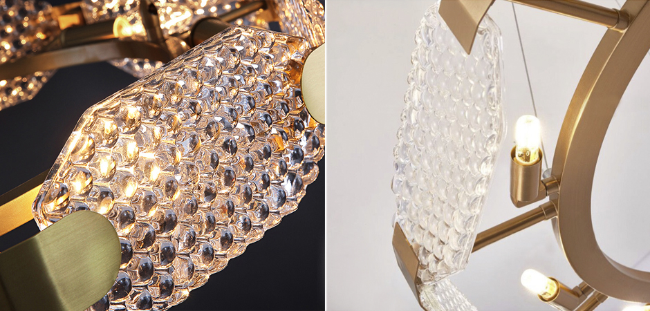 Люстра Ring shaped crystal chandelier Люстра Ring shaped crystal chandelier - Loft-Concept в Уфе