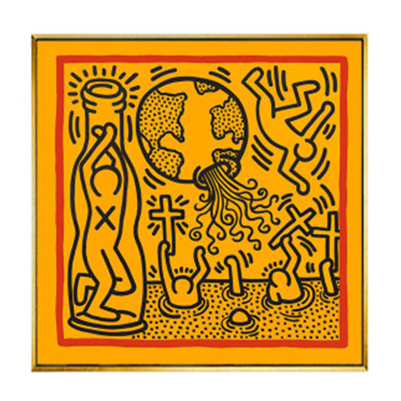 Постер Keith Haring 10 Мульти в Уфе | Loft Concept 