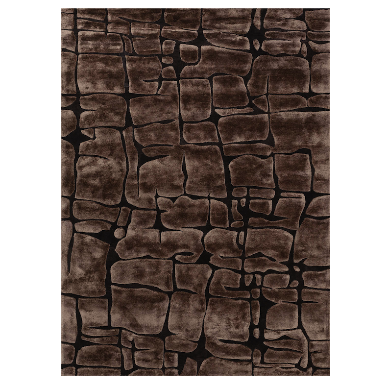 Ковёр из шерсти California Sahara Dark Коричневый Ковёр из шерсти California Sahara Dark Коричневый в Уфе | Loft Concept