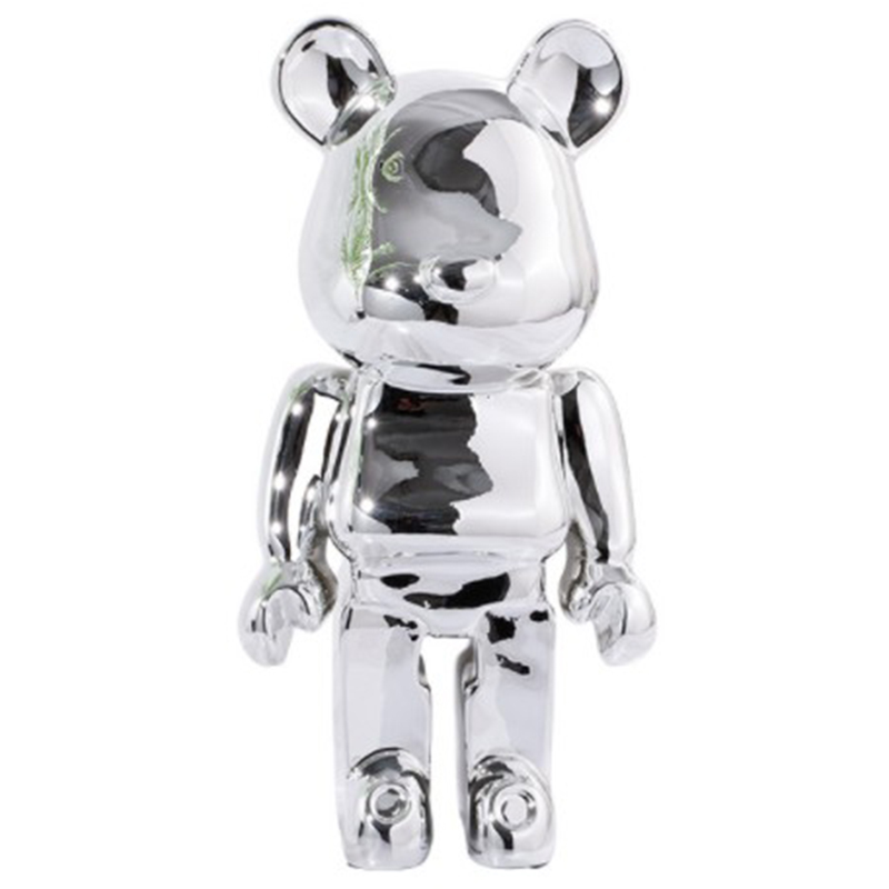 Статуэтка Bearbrick Silver Серебряный в Уфе | Loft Concept 