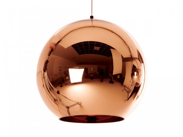 Подвесной светильник Copper Shade Медь в Уфе | Loft Concept 