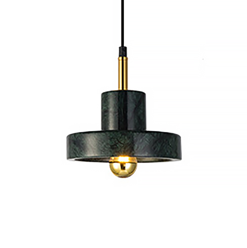 Подвесной светильник Tom Dixon Stone Pendant Black Черный Золотой в Уфе | Loft Concept 