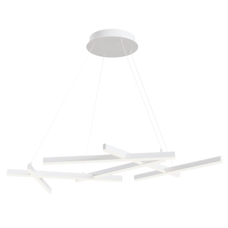 Люстра Smeragde Light Chandelier white Белый в Уфе | Loft Concept 