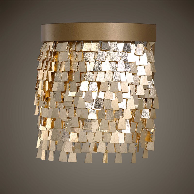 Бра Uttermost Lamps Tillie Wall Lamp Золотой в Уфе | Loft Concept 