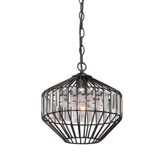 Люстра Glass Plate Pendant #6 Black Черный в Уфе | Loft Concept 