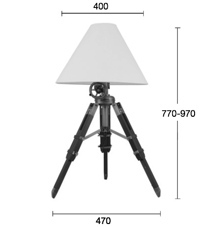 Настольная лампа Table Standing Lamp Red в Уфе