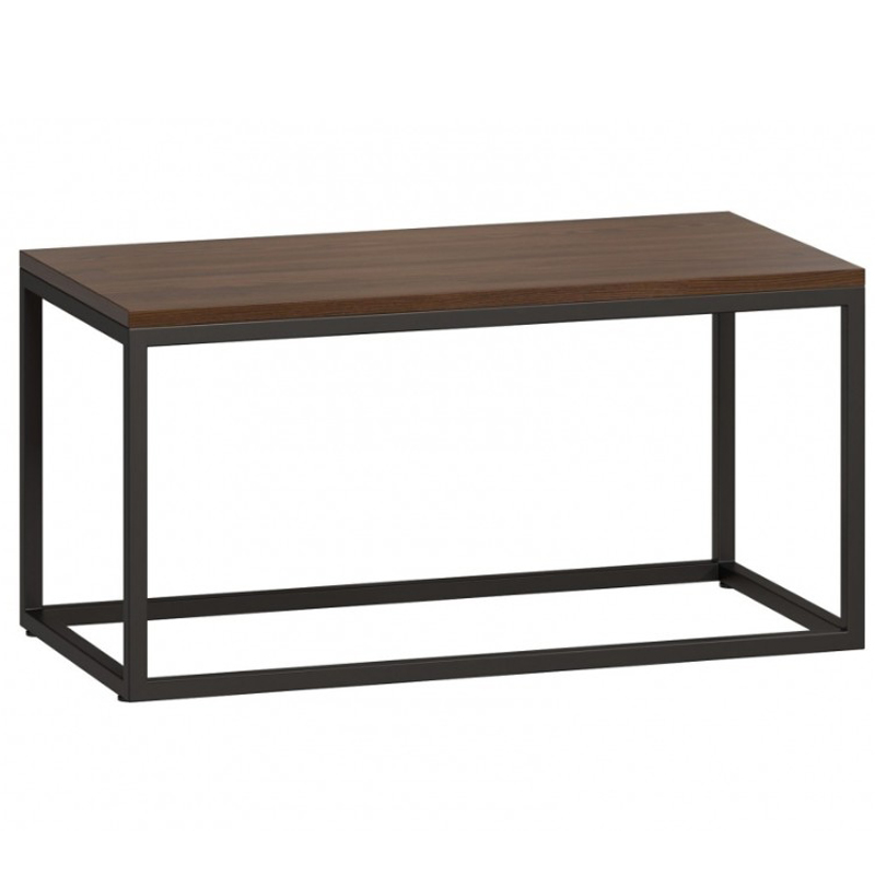 Кофейный стол Industrial Oak Philomel Coffee Table Коричневый Черный в Уфе | Loft Concept 