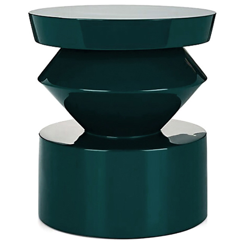 Приставной столик UMA SIDE TABLE Peacock Изумрудный в Уфе | Loft Concept 