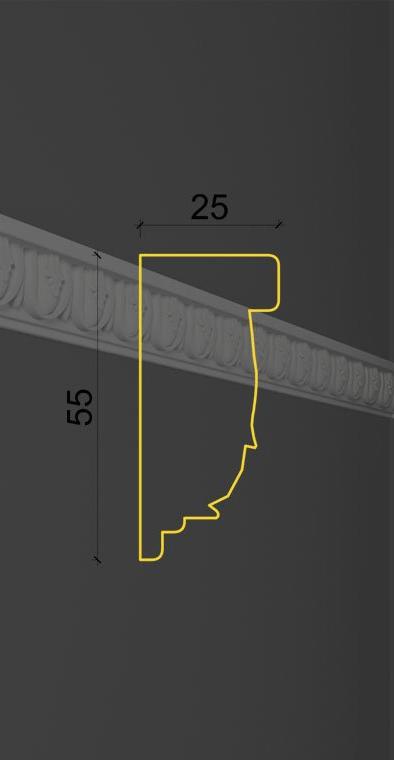 Молдинг с орнаментом MO-14 в Уфе