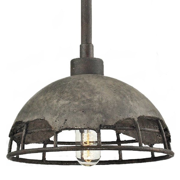 Подвесной светильник Stone industrial lamp Серый (Gray) в Уфе | Loft Concept 