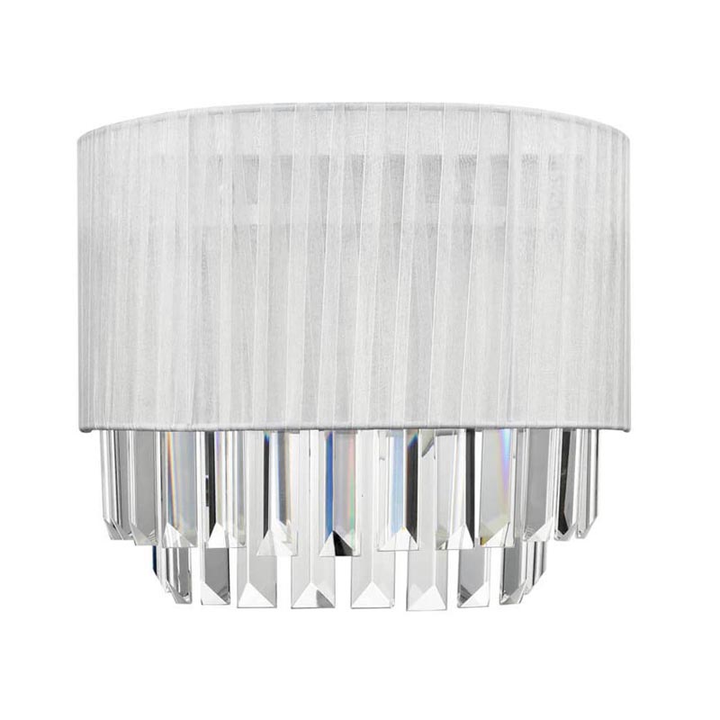 Бра Laurella Sconce Прозрачный (Transparent) Хром в Уфе | Loft Concept 