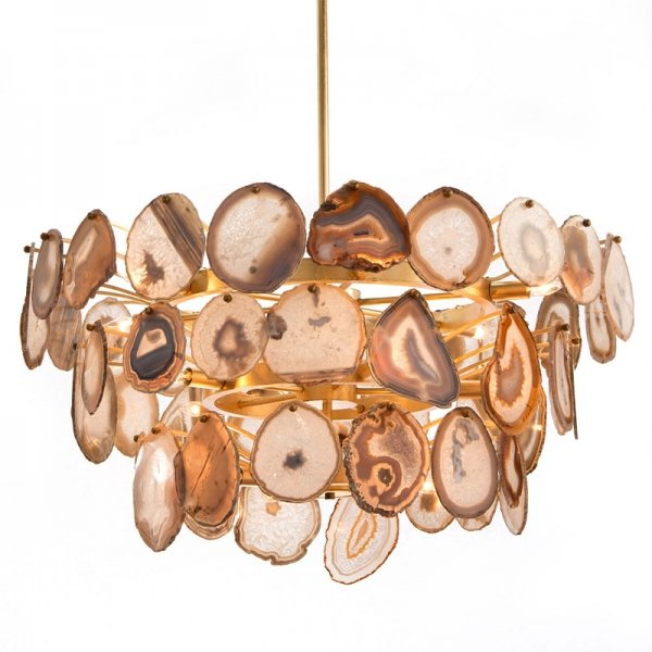 Люстра Agate Burst Chandelier 3 Round  в Уфе | Loft Concept 