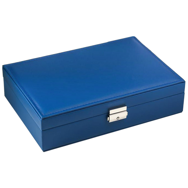 Шкатулка Mazarine Jewerly Organizer Box blue Синий в Уфе | Loft Concept 