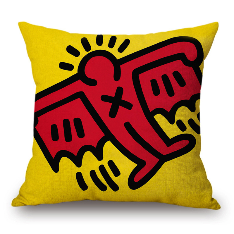 Подушка Keith Haring 18 Мульти в Уфе | Loft Concept 